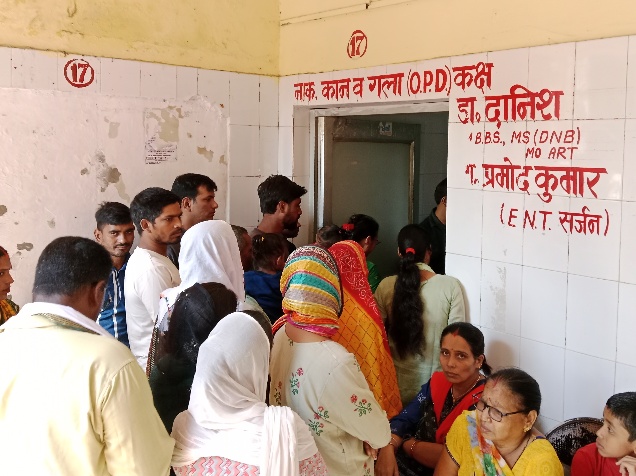 जिला अस्पताल में जनरल सर्जन बना ‘नाक-कान-गला विशेषज्ञ’, मरीजों से वसूली का आरोप