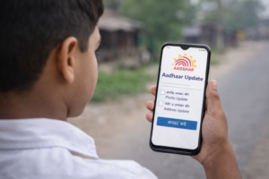 Adhar card update in hindi