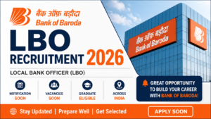 Bank of Baroda LBO Recruitment 2026