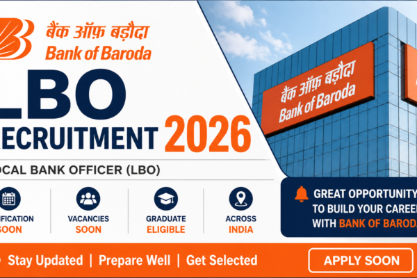 Bank of Baroda LBO Recruitment 2026
